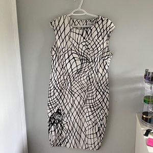 Suzy Shire black and white dress